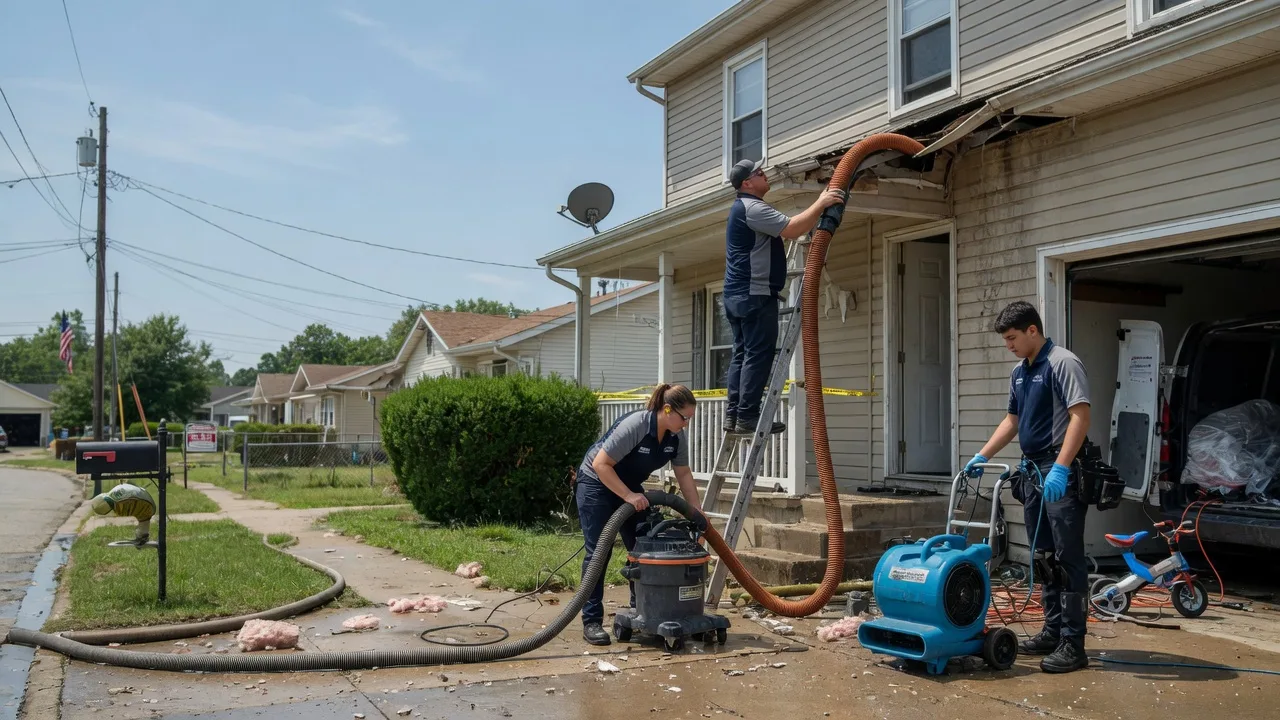 Water Damage Restoration in Kingman, ME near me